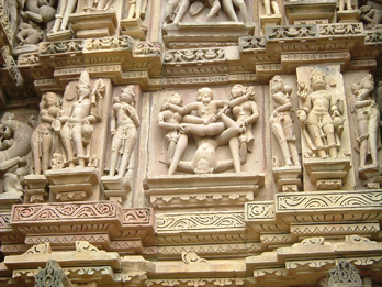 Kamasutra di Khajuraho, India